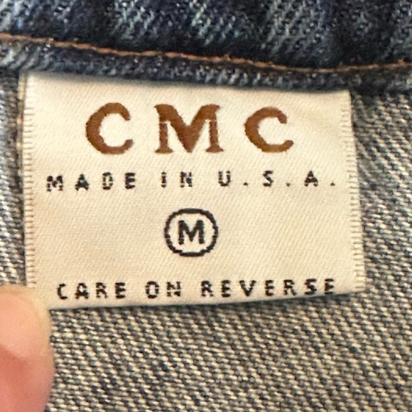 CMC | Vintage Denim Maxi Skirt with Side Button Detail, Size M - Picture 7 of 10